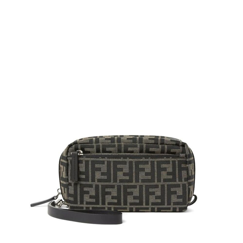 Fendi Brown Wash Bags Men